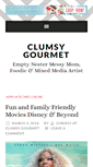 Mobile Screenshot of clumsygourmet.com